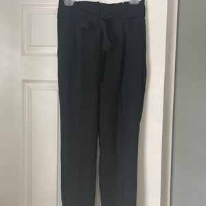 Express high waist palate bag pants. Ankle length